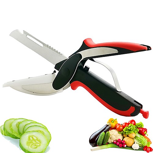 Multifunction Kitchen Scissor 6 in 1 Cutting Board Utility Cutter Stainless Steel Vegetable Meat Scissor Kitchen Cooking Knife
Multifunction Kitchen Scissor 6 in 1 Cutting Board Utility Cutter Stainless Steel Vegetable Meat Scissor Kitchen Cooking Knife