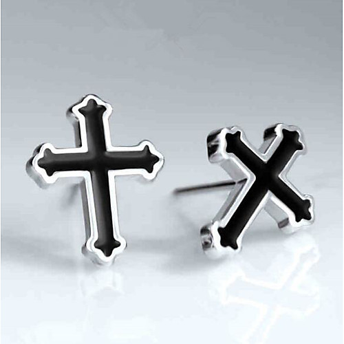 Earrings Hanging Cross Earrings Geometrical Cross Vintage Punk Rock Silver Plated Earrings Jewelry Black For Christmas Halloween Street Gift Date 1 Pair
Earrings Hanging Cross Earrings Geometrical Cross Vintage Punk Rock Silver Plated Earrings Jewelry Black For Christmas Halloween Street Gift Date 1 Pair