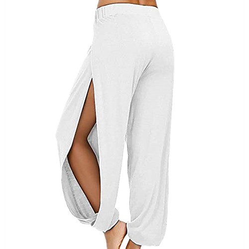Women's Yoga Pants Pants Capri Pants Cropped Pants Breathable Solid Color White Black Grey Zumba Yoga Fitness Sports Activewear Micro-elastic Loose / Casual / Athleisure
Women's Yoga Pants Pants Capri Pants Cropped Pants Breathable Solid Color White Black Grey Zumba Yoga Fitness Sports Activewear Micro-elastic Loose / Casual / Athleisure
