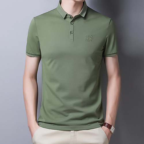 Men's Golf Polo Shirts Short Sleeve Breathable Quick Dry Soft Sports Outdoor Autumn / Fall Spring Summer Cotton Solid Color Pink White Black Green / Micro-elastic
Men's Golf Polo Shirts Short Sleeve Breathable Quick Dry Soft Sports Outdoor Autumn / Fall Spring Summer Cotton Solid Color Pink White Black Green / Micro-elastic