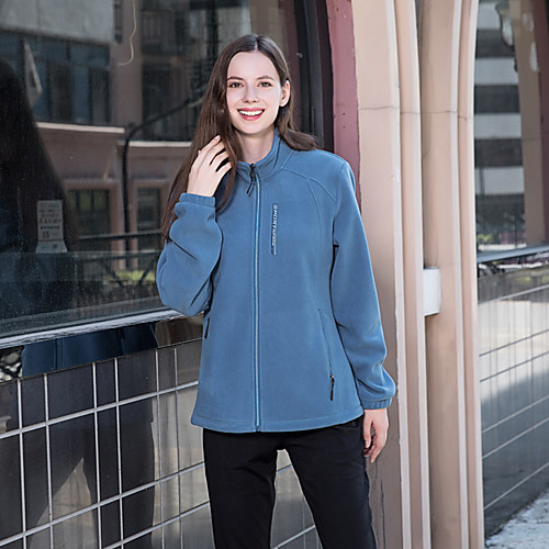 Women's Hiking Jacket Hiking Fleece Jacket Winter Outdoor Solid Color Lightweight Windproof Breathable Quick Dry Outerwear Winter Jacket Top Full Zip Hunting Fishing Climbing Red Blue Dark Blue
Women's Hiking Jacket Hiking Fleece Jacket Winter Outdoor Solid Color Lightweight Windproof Breathable Quick Dry Outerwear Winter Jacket Top Full Zip Hunting Fishing Climbing Red Blue Dark Blue