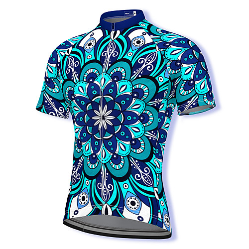 21Grams Men's Short Sleeve Cycling Jersey Spandex Blue Bike Top Mountain Bike MTB Road Bike Cycling Breathable Quick Dry Sports Clothing Apparel / Athleisure
21Grams Men's Short Sleeve Cycling Jersey Spandex Blue Bike Top Mountain Bike MTB Road Bike Cycling Breathable Quick Dry Sports Clothing Apparel / Athleisure