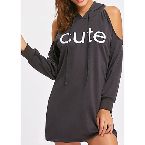 Women's Sports Dress Short Mini Dress blue-green Pink Black Long Sleeve Solid Color Print Fall Summer V Neck Hooded Elegant Casual 2021 S M L XL 2XL 3XL 4XL 5XL
Women's Sports Dress Short Mini Dress blue-green Pink Black Long Sleeve Solid Color Print Fall Summer V Neck Hooded Elegant Casual 2021 S M L XL 2XL 3XL 4XL 5XL