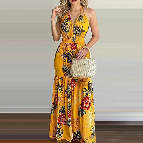 amazon ebay hot models 2021 european and american summer new print backless long skirt dress cross-border spot
amazon ebay hot models 2021 european and american summer new print backless long skirt dress cross-border spot