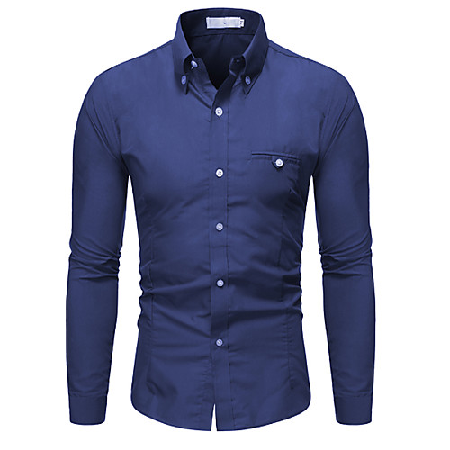 Men's Shirt Other Prints Solid Colored Long Sleeve Daily Tops Cotton Business Basic White Black Wine
Men's Shirt Other Prints Solid Colored Long Sleeve Daily Tops Cotton Business Basic White Black Wine