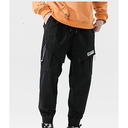 Men's Cargo Tactical Cargo Pants Solid Colored Ankle-Length Black Army Green
Men's Cargo Tactical Cargo Pants Solid Colored Ankle-Length Black Army Green
