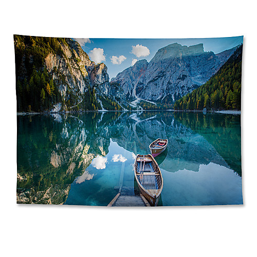 Wall Tapestry Art Decor Blanket Curtain Hanging Home Bedroom Living Room Polyester Lake Wooden Boat
Wall Tapestry Art Decor Blanket Curtain Hanging Home Bedroom Living Room Polyester Lake Wooden Boat