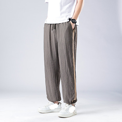 Men's Joggers Street Bottoms Drawstring Jogging Moisture Wicking Breathable Normal Sport Black Grey Coffee / Athleisure / Full Length
Men's Joggers Street Bottoms Drawstring Jogging Moisture Wicking Breathable Normal Sport Black Grey Coffee / Athleisure / Full Length