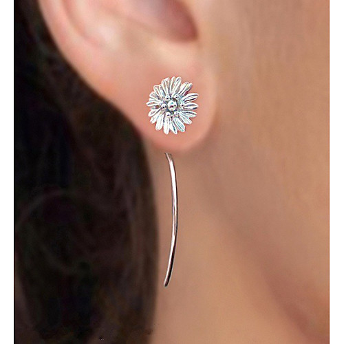Women's Earrings Classic Daisy Sweet Earrings Jewelry Silver For Date Festival
Women's Earrings Classic Daisy Sweet Earrings Jewelry Silver For Date Festival