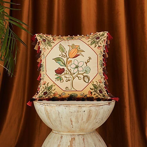 Pillowcase Retro American Style Luxurious Color Wind Chimes Pillowcase Living Room Bedroom Sofa Cushion Cover 
Pillowcase Retro American Style Luxurious Color Wind Chimes Pillowcase Living Room Bedroom Sofa Cushion Cover