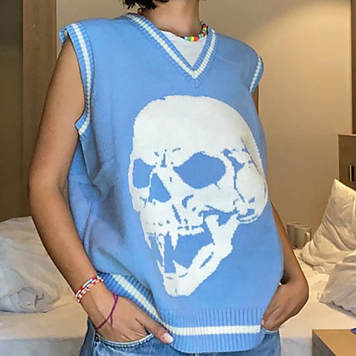Women's Embroidery Knitted Abstract Vest Sleeveless Sweater Cardigans V Neck Fall Spring Black Blue Green
Women's Embroidery Knitted Abstract Vest Sleeveless Sweater Cardigans V Neck Fall Spring Black Blue Green