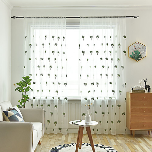 Two Panel Small Fresh Style Embroidered Window Screen Living Room Bedroom Dining Room Children's Room Translucent Tulle
Two Panel Small Fresh Style Embroidered Window Screen Living Room Bedroom Dining Room Children's Room Translucent Tulle