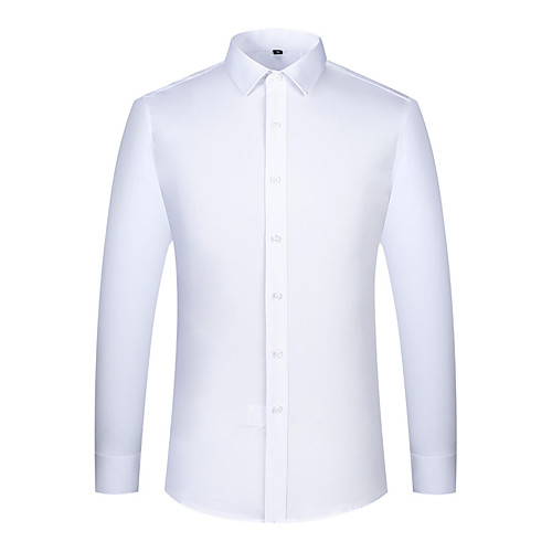 Men's Shirt Solid Colored Button-Down Long Sleeve Casual Tops Business Formal Casual Comfortable White Blue Green
Men's Shirt Solid Colored Button-Down Long Sleeve Casual Tops Business Formal Casual Comfortable White Blue Green