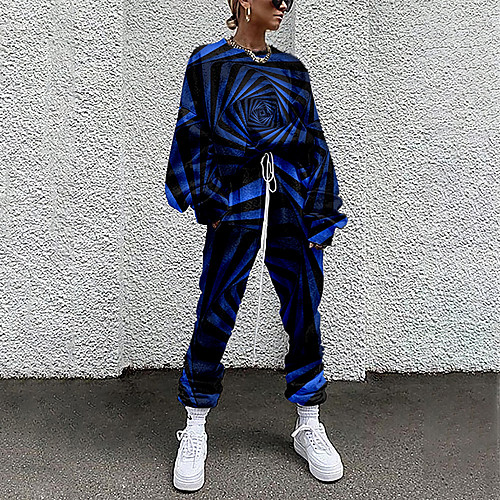 Women's Streetwear Cinched Print 3D Going out Casual / Daily Two Piece Set Sweatshirt Pant Drawstring Print Tops
Women's Streetwear Cinched Print 3D Going out Casual / Daily Two Piece Set Sweatshirt Pant Drawstring Print Tops