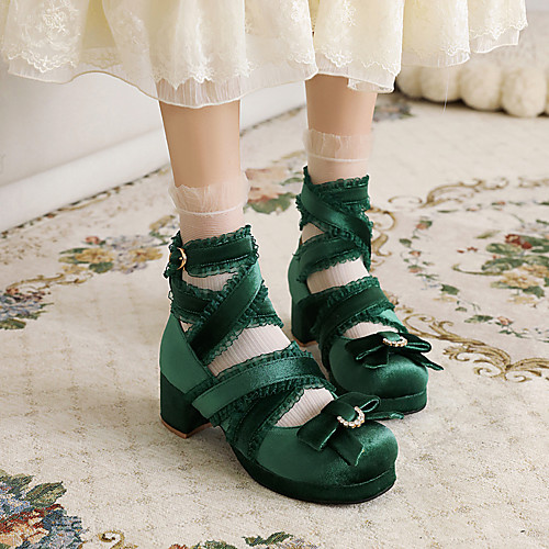 Girls' Heels Flower Girl Shoes Princess Shoes Microfiber Mary Jane Big Kids(7years ) Daily Party & Evening Bowknot Black Burgundy Green Fall Summer
Girls' Heels Flower Girl Shoes Princess Shoes Microfiber Mary Jane Big Kids(7years ) Daily Party & Evening Bowknot Black Burgundy Green Fall Summer
