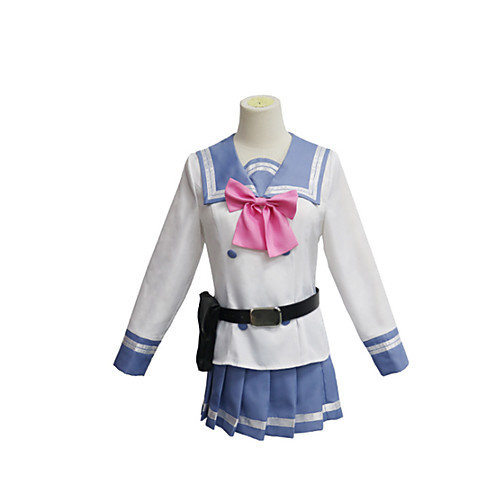 Inspired by Cosplay Cosplay Anime Cosplay Costumes Japanese Cosplay Suits Top Skirt Socks For Women's / Waist Belt
Inspired by Cosplay Cosplay Anime Cosplay Costumes Japanese Cosplay Suits Top Skirt Socks For Women's / Waist Belt