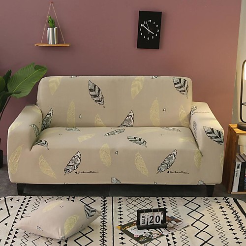 Feather Print Dustproof All-powerful Stretch Sofa Cover Super Soft Fabric with One Free Boster Case
Feather Print Dustproof All-powerful Stretch Sofa Cover Super Soft Fabric with One Free Boster Case