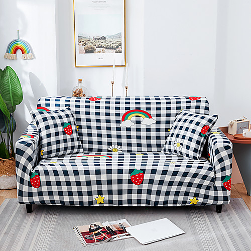 Grid Cartoon Print Dustproof All-powerful Stretch Sofa Cover Super Soft Fabric with One Free Boster Case
Grid Cartoon Print Dustproof All-powerful Stretch Sofa Cover Super Soft Fabric with One Free Boster Case