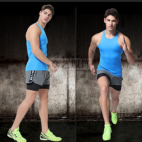 Men's 2 in 1 2 Piece Tracksuit Running T-Shirt With Shorts Athletic Athleisure Sleeveless 2pcs Breathable Quick Dry Moisture Wicking Fitness Running Jogging Exercise Sportswear Solid Colored Plus Size
Men's 2 in 1 2 Piece Tracksuit Running T-Shirt With Shorts Athletic Athleisure Sleeveless 2pcs Breathable Quick Dry Moisture Wicking Fitness Running Jogging Exercise Sportswear Solid Colored Plus Size
