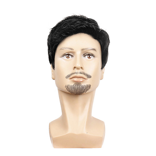 Fashion 2020 Wig Short Black Male Straight Synthetic Wig for Men Hair Fleeciness Realistic Natural Black Toupee Wigs
Fashion 2020 Wig Short Black Male Straight Synthetic Wig for Men Hair Fleeciness Realistic Natural Black Toupee Wigs