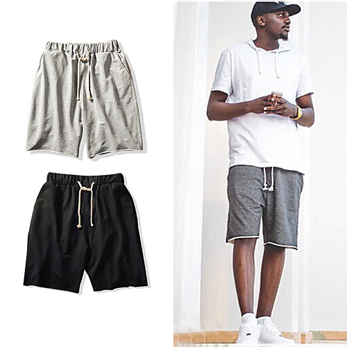 Men's Jogger Shorts Side Pockets Drawstring Cotton Solid Color Sport Athleisure Shorts Bottoms Breathable Moisture Wicking Soft Comfortable Everyday Use Casual Daily Outdoor Exercising
Men's Jogger Shorts Side Pockets Drawstring Cotton Solid Color Sport Athleisure Shorts Bottoms Breathable Moisture Wicking Soft Comfortable Everyday Use Casual Daily Outdoor Exercising