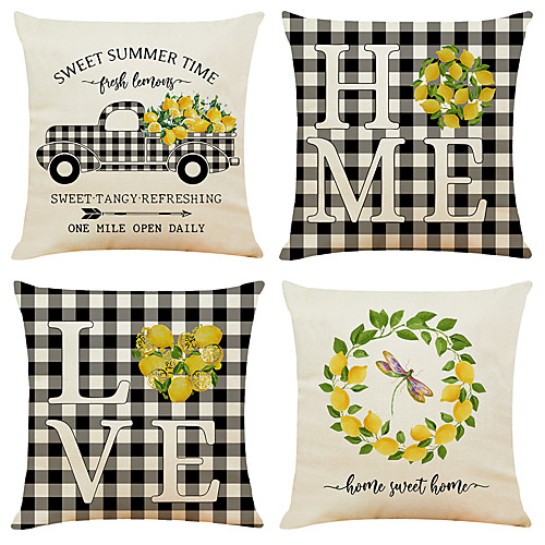 Cushion Cover 4PCS Linen Soft Decorative Square Throw Pillow Cover Cushion Case Pillowcase for Sofa Bedroom 45 x 45 cm (18 x 18 Inch) Superior Quality Machine Washable
Cushion Cover 4PCS Linen Soft Decorative Square Throw Pillow Cover Cushion Case Pillowcase for Sofa Bedroom 45 x 45 cm (18 x 18 Inch) Superior Quality Machine Washable