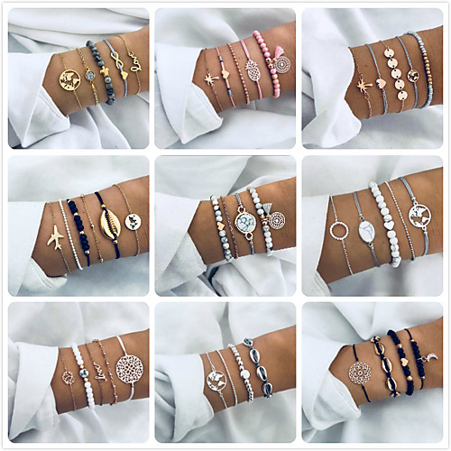 multi-style bracelet fashion hand jewelry, simple retro bracelet stone geometric bracelet set
multi-style bracelet fashion hand jewelry, simple retro bracelet stone geometric bracelet set