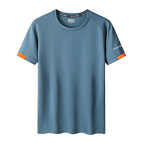 Men's T shirt Hiking Tee shirt Short Sleeve Tee Tshirt Top Outdoor Quick Dry Lightweight Breathable Sweat wicking Autumn / Fall Spring Water Blue Gray blue Fluorescent color Fishing Climbing Running
Men's T shirt Hiking Tee shirt Short Sleeve Tee Tshirt Top Outdoor Quick Dry Lightweight Breathable Sweat wicking Autumn / Fall Spring Water Blue Gray blue Fluorescent color Fishing Climbing Running