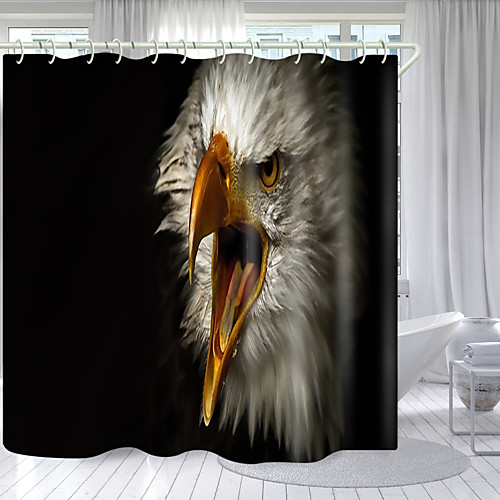 Big-Billed Eagle Digital Printing Shower Curtain Shower Curtains Hooks Modern Polyester New Design
Big-Billed Eagle Digital Printing Shower Curtain Shower Curtains Hooks Modern Polyester New Design