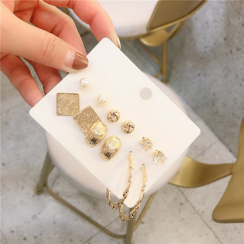 earrings jewelry mix and match set geometric earrings earrings simple pearl earrings women
earrings jewelry mix and match set geometric earrings earrings simple pearl earrings women