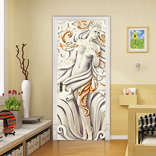 2pcs Self-adhesive Creative Sculpture Beauty Door Stickers Living Room Diy Decoration Home Waterproof Wall Stickers
2pcs Self-adhesive Creative Sculpture Beauty Door Stickers Living Room Diy Decoration Home Waterproof Wall Stickers