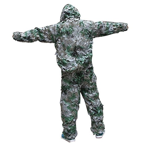 Men's Ghillie Hunting Suit Hunting Jacket with Pants Outdoor Waterproof Ventilation Wearproof Comfortable Fall Spring Camo / Camouflage Polyester Camouflage / 2pcs
Men's Ghillie Hunting Suit Hunting Jacket with Pants Outdoor Waterproof Ventilation Wearproof Comfortable Fall Spring Camo / Camouflage Polyester Camouflage / 2pcs