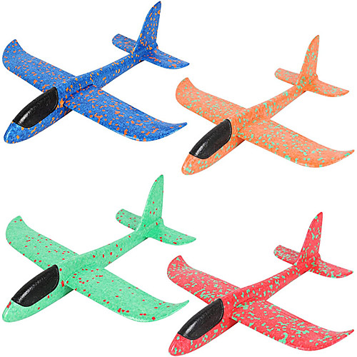 

4 Pack Airplane Toys 14 inch Large Throwing Foam Plane 1 Flight Mode Glider Plane Flying Toy for Kids for 3 4 5 6 7 Year Old Boys Girls Outdoor Sport Activity Birthday Party Favors