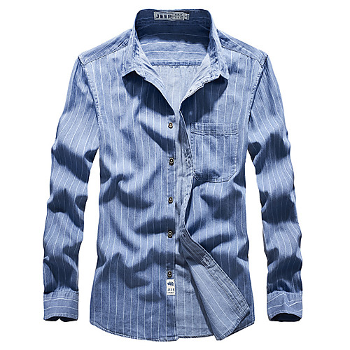Men's Hiking Shirt / Button Down Shirts Fishing Shirt Military Tactical Shirt Outdoor Quick Dry Lightweight Breathable Sweat wicking Jacket Shirt Top Fishing Climbing Running Light Blue Navy Blue
Men's Hiking Shirt / Button Down Shirts Fishing Shirt Military Tactical Shirt Outdoor Quick Dry Lightweight Breathable Sweat wicking Jacket Shirt Top Fishing Climbing Running Light Blue Navy Blue