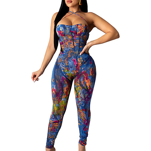 225 european and american sexy ladies denim graffiti print lace-up backless skinny jumpsuit aliexpress ebay hot sale
225 european and american sexy ladies denim graffiti print lace-up backless skinny jumpsuit aliexpress ebay hot sale