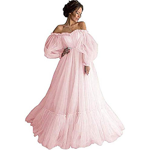 tianzhihe long puffy sleeve prom dress off shoulder tulle wedding party ball gown for women light pink 16
tianzhihe long puffy sleeve prom dress off shoulder tulle wedding party ball gown for women light pink 16