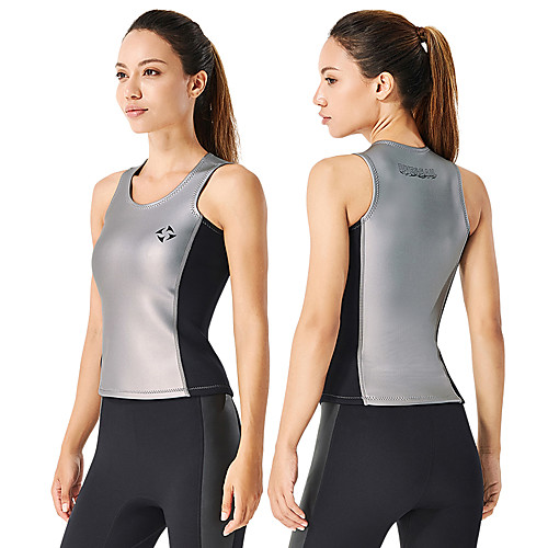 Women's Wetsuit Top 2mm CR Neoprene Vest / Gilet Quick Dry Breathable Sleeveless Diving Surfing Snorkeling Patchwork Summer
Women's Wetsuit Top 2mm CR Neoprene Vest / Gilet Quick Dry Breathable Sleeveless Diving Surfing Snorkeling Patchwork Summer