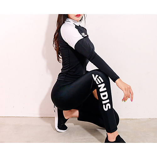 Women's Rash Guard Dive Skin Suit Spandex Swimwear Quick Dry Breathable Long Sleeve 3-Piece - Swimming Surfing Water Sports Patchwork Autumn / Fall Spring Summer
Women's Rash Guard Dive Skin Suit Spandex Swimwear Quick Dry Breathable Long Sleeve 3-Piece - Swimming Surfing Water Sports Patchwork Autumn / Fall Spring Summer