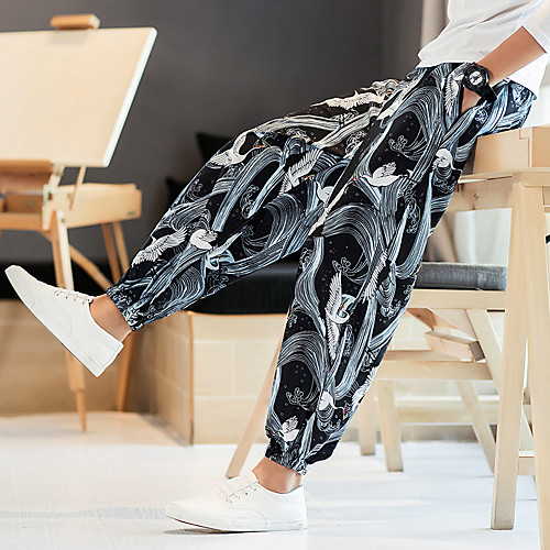 Men's Casual / Sporty Athleisure Breathable Outdoor Sports Sport Daily Pants Pants Bird Full Length Drawstring Pocket White Black Yellow Light Brown Navy Blue
Men's Casual / Sporty Athleisure Breathable Outdoor Sports Sport Daily Pants Pants Bird Full Length Drawstring Pocket White Black Yellow Light Brown Navy Blue