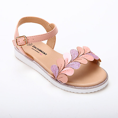 Girls' Sandals Flower Girl Shoes PU Lace up Little Kids(4-7ys) Big Kids(7years ) Daily Home Stitching Lace Ruffles Pink Summer
Girls' Sandals Flower Girl Shoes PU Lace up Little Kids(4-7ys) Big Kids(7years ) Daily Home Stitching Lace Ruffles Pink Summer