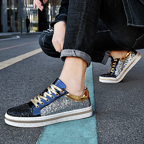 Unisex Sneakers Casual Daily Outdoor Walking Shoes PU Breathable Non-slipping Wear Proof Blue Gold Spring Summer
Unisex Sneakers Casual Daily Outdoor Walking Shoes PU Breathable Non-slipping Wear Proof Blue Gold Spring Summer