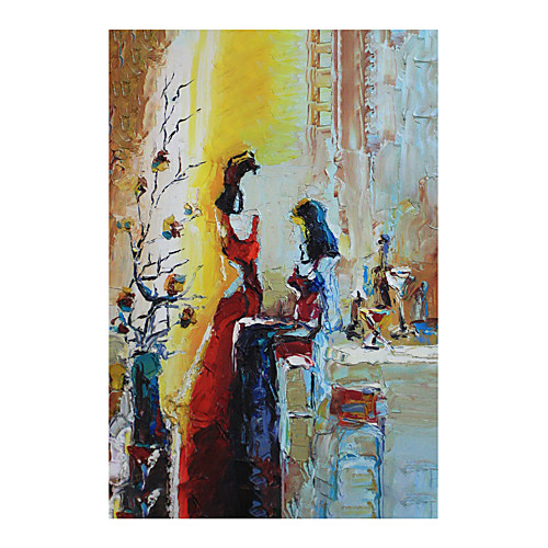 IARTS Hand Painted confidante Oil Painting with Stretched Frame For Home Decoration
IARTS Hand Painted confidante Oil Painting with Stretched Frame For Home Decoration