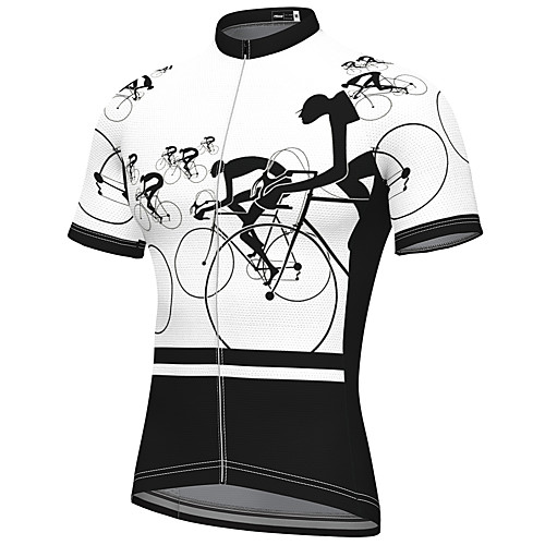 21Grams Men's Short Sleeve Cycling Jersey Summer Spandex Polyester White Blue Yellow Bike Top Mountain Bike MTB Road Bike Cycling Quick Dry Breathable Reflective Strips Sports Clothing Apparel
21Grams Men's Short Sleeve Cycling Jersey Summer Spandex Polyester White Blue Yellow Bike Top Mountain Bike MTB Road Bike Cycling Quick Dry Breathable Reflective Strips Sports Clothing Apparel
