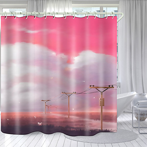 Pink Memory Digital Printing Shower Curtain Shower Curtains Hooks Modern Polyester New Design
Pink Memory Digital Printing Shower Curtain Shower Curtains Hooks Modern Polyester New Design