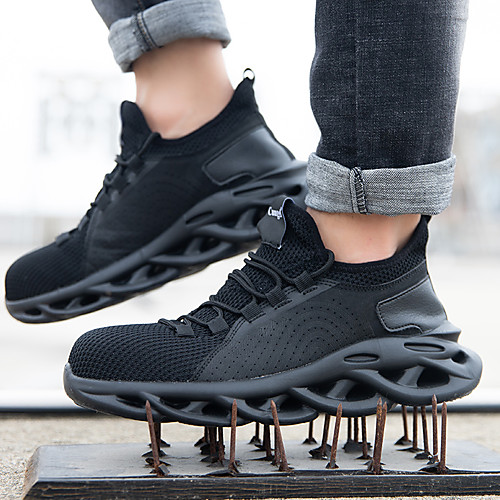 Men's Running Shoes Hiking Shoes Sneakers Anti-Slip Breathable Wearable Comfortable Hiking Outdoor Exercise Running Spring, Fall, Winter, Summer Black Blue Green
Men's Running Shoes Hiking Shoes Sneakers Anti-Slip Breathable Wearable Comfortable Hiking Outdoor Exercise Running Spring, Fall, Winter, Summer Black Blue Green