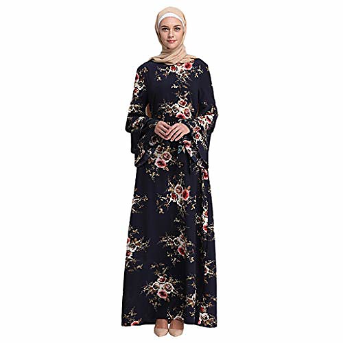 muslim dresses for women, islamic cupcake bell sleeve vintage floral robe maxi dress banquet dress womens dress m-2xl black
muslim dresses for women, islamic cupcake bell sleeve vintage floral robe maxi dress banquet dress womens dress m-2xl black