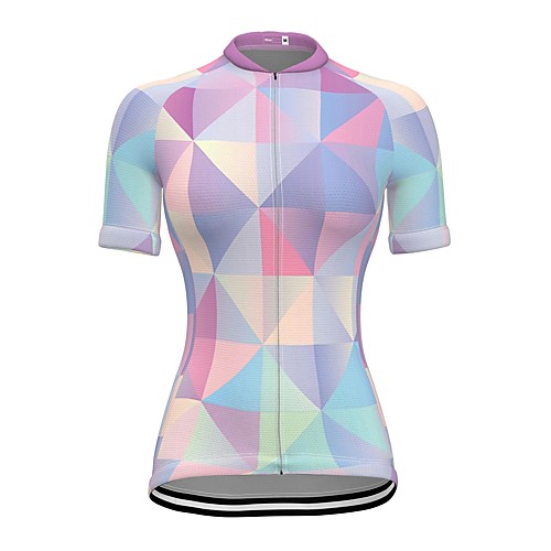 21Grams Women's Short Sleeve Cycling Jersey Spandex Sky Blue Bike Top Mountain Bike MTB Road Bike Cycling Breathable Sports Clothing Apparel / Stretchy / Athleisure
21Grams Women's Short Sleeve Cycling Jersey Spandex Sky Blue Bike Top Mountain Bike MTB Road Bike Cycling Breathable Sports Clothing Apparel / Stretchy / Athleisure