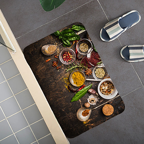 Multicolored Spices Pattern Carpet Door Mat Bedroom Living Room Carpet Study Room Carpet Kitchen Bathroom Anti-slip Mat
Multicolored Spices Pattern Carpet Door Mat Bedroom Living Room Carpet Study Room Carpet Kitchen Bathroom Anti-slip Mat
