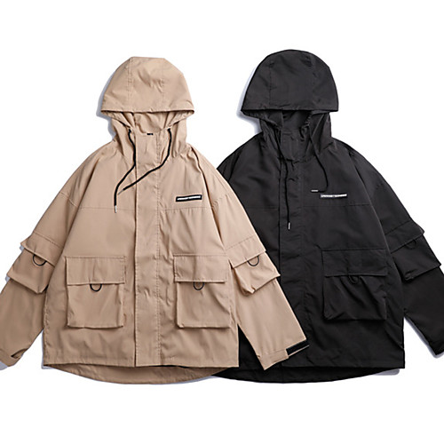 Men's Hoodie Jacket Hiking Jacket Hiking Windbreaker Outdoor Lightweight Breathable Quick Dry Sweat wicking Outerwear Coat Top Full Zip Camping / Hiking Hunting Fishing Black khaki
Men's Hoodie Jacket Hiking Jacket Hiking Windbreaker Outdoor Lightweight Breathable Quick Dry Sweat wicking Outerwear Coat Top Full Zip Camping / Hiking Hunting Fishing Black khaki