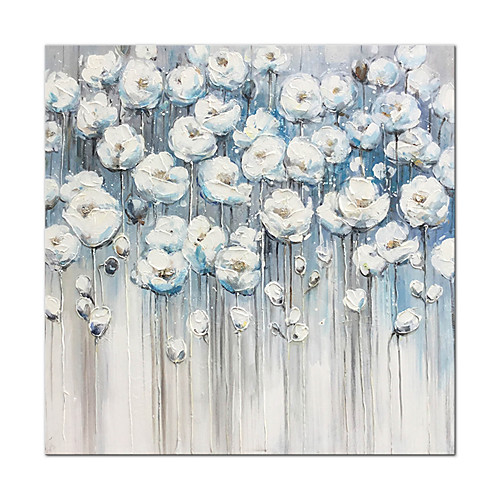 Oil Painting Hand Painted Square Abstract Floral / Botanical Modern Rolled Canvas (No Frame)
Oil Painting Hand Painted Square Abstract Floral / Botanical Modern Rolled Canvas (No Frame)